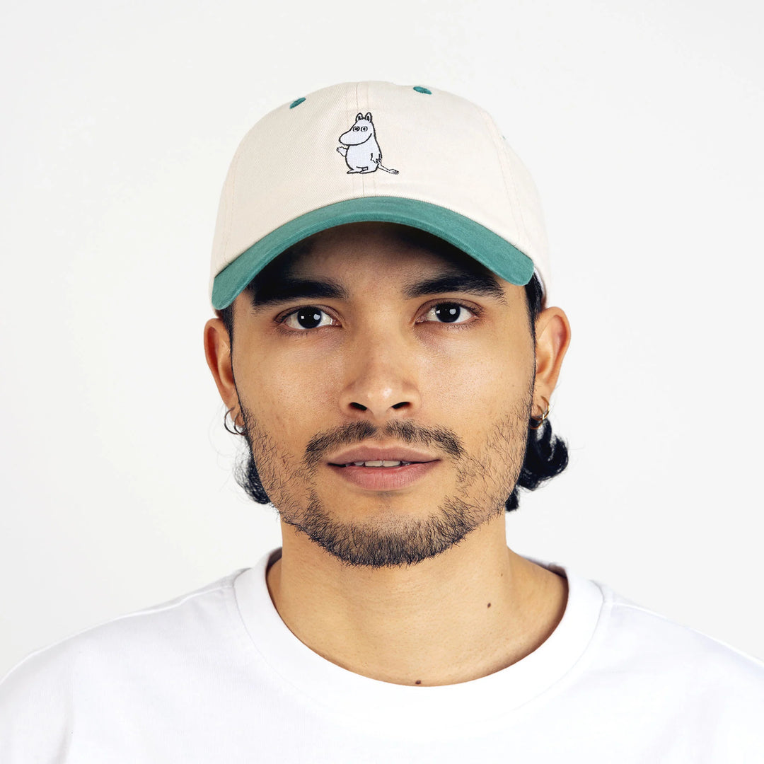 Moomin Muumipeikon Tervehdys dad cap natural/green