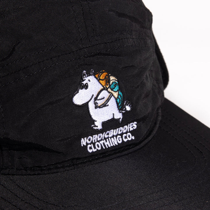 Moomin Muumipeikko Nylon cap black - Shop-Tetuan