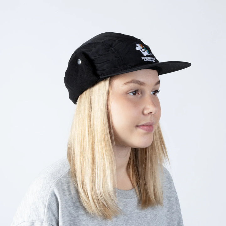 Moomin Muumipeikko Nylon cap black - Shop-Tetuan