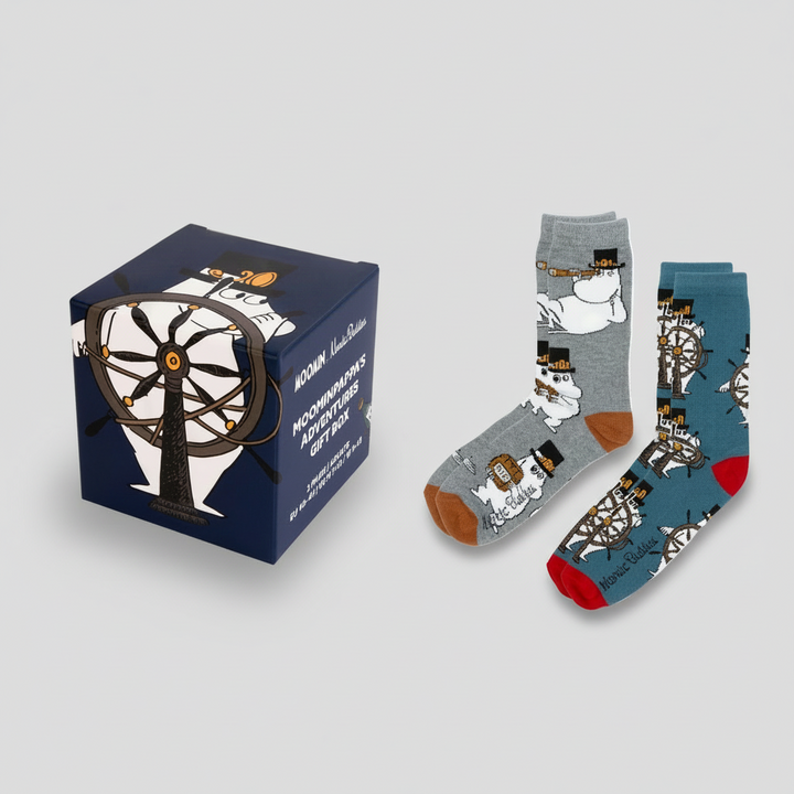 Moomin Muumipapan Seikkailut Sock Gift Box