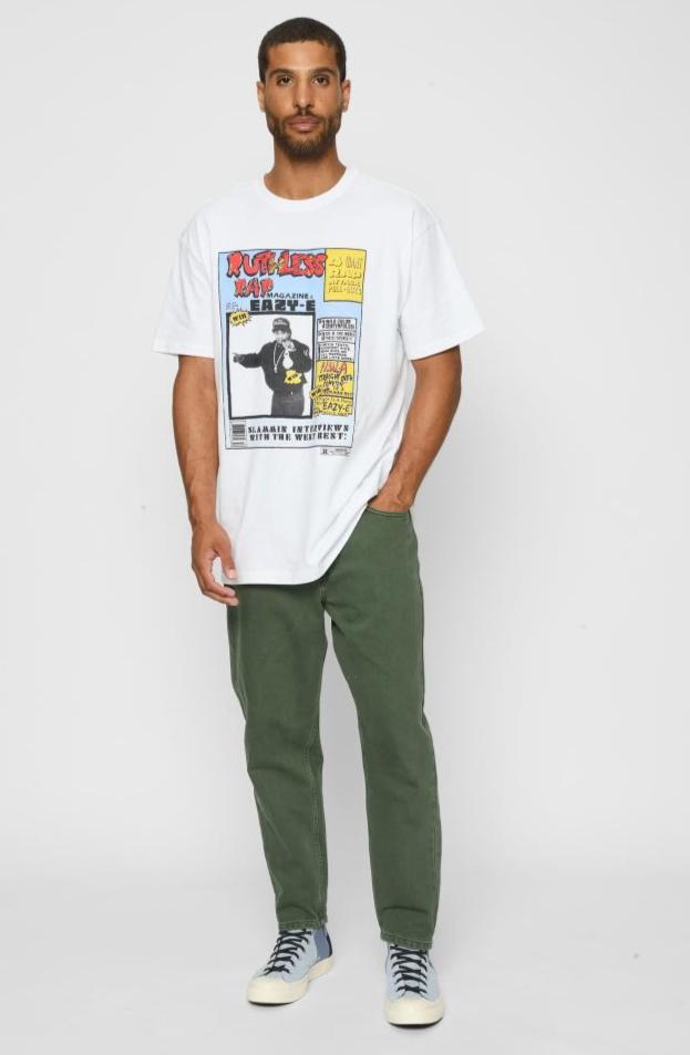 Mister Eazy-E RAP Magazine Oversize Tee white - Shop-Tetuan