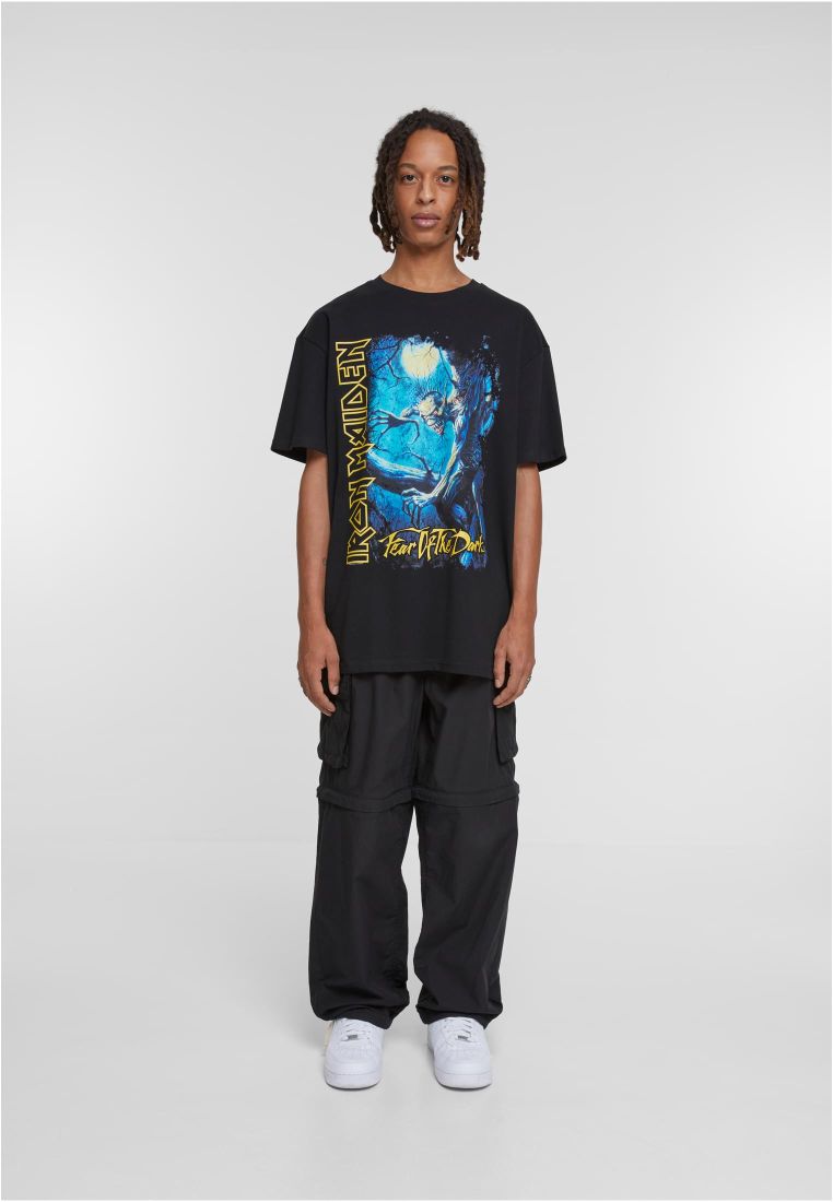 Merchode Upscale X Iron Maiden Fear of the dark Heavy Oversize tee black - Shop-Tetuan