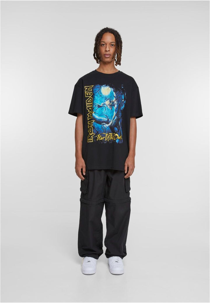 Merchode Upscale X Iron Maiden Fear of the dark Heavy Oversize tee black - Shop-Tetuan