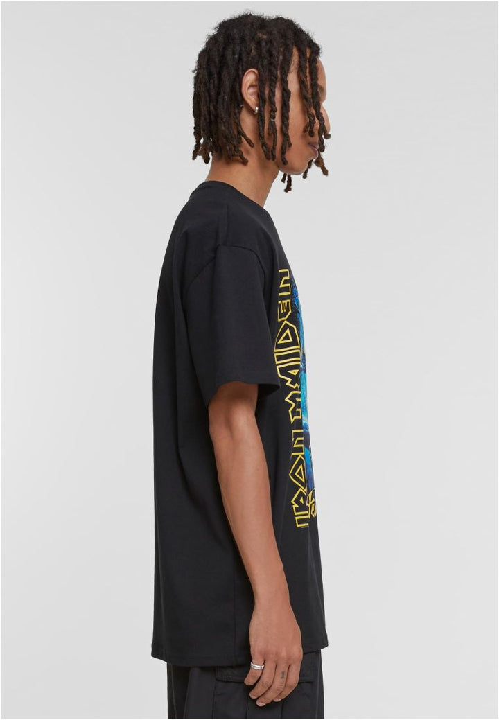 Merchode Upscale X Iron Maiden Fear of the dark Heavy Oversize tee black - Shop-Tetuan