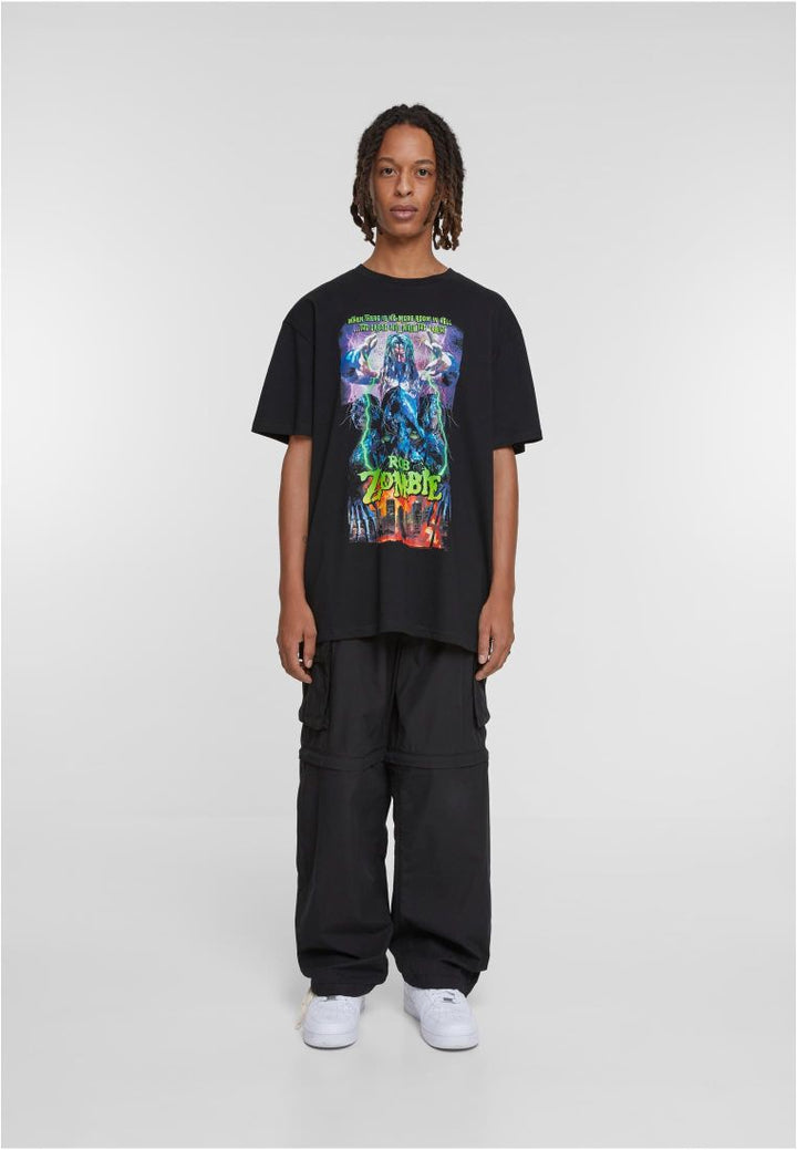 Merchode Upscale X Rob Zombie Heavy Overize tee black - Shop-Tetuan