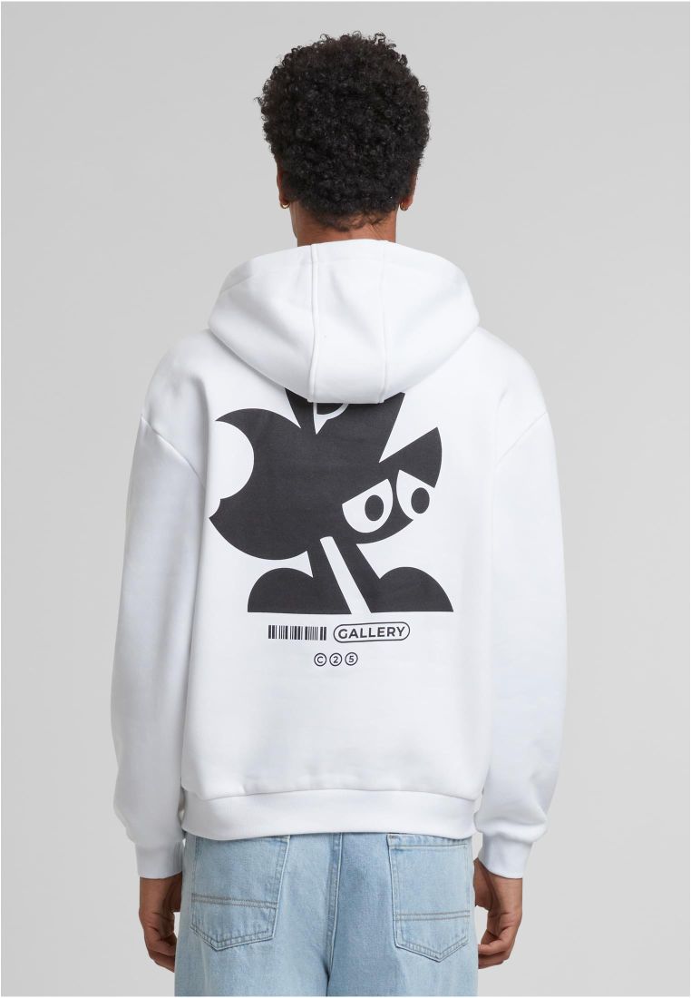 Mister Artists Gallery Fluffy hoody white - Shop-Tetuan