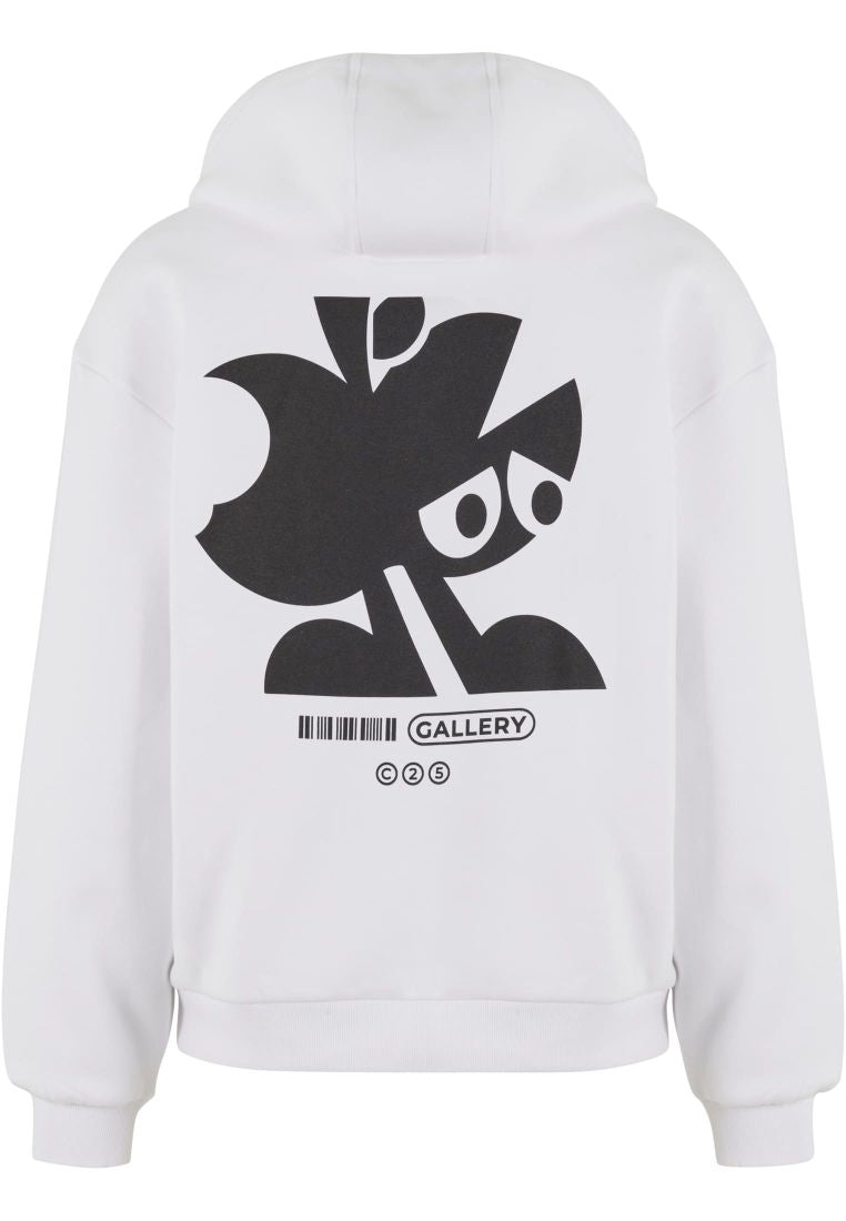 Mister Artists Gallery Fluffy hoody white - Shop-Tetuan