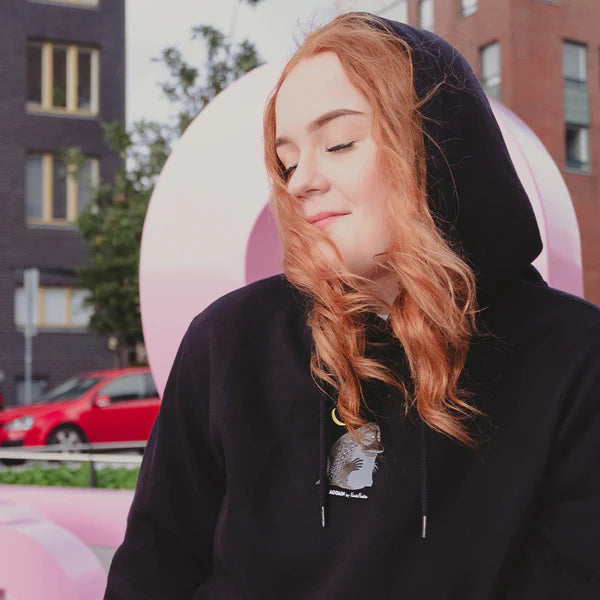 Moomin Mörkö Premium hoodie black - Shop-Tetuan