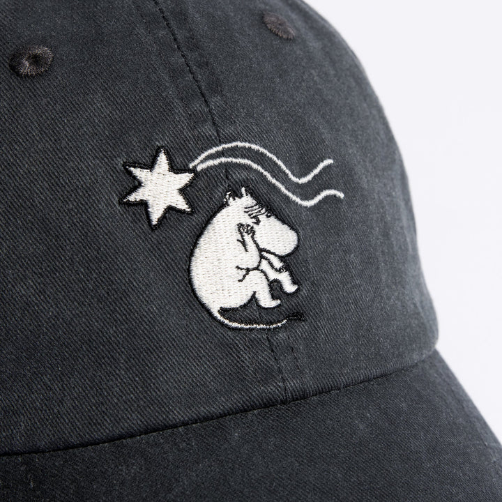 Moomin Muumi Novels Denim dad cap black