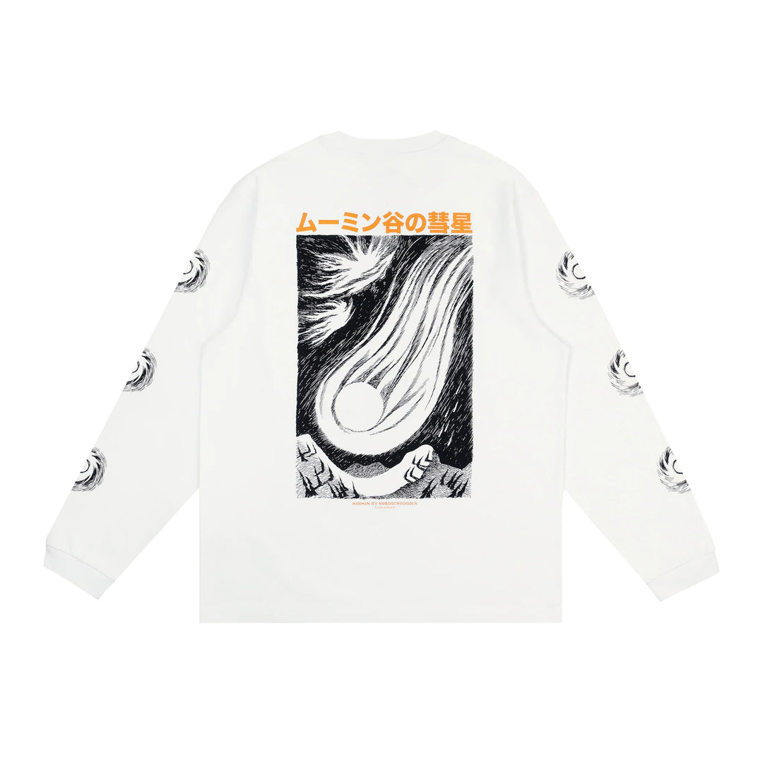 Muumi Novels Premium L/S Tee white