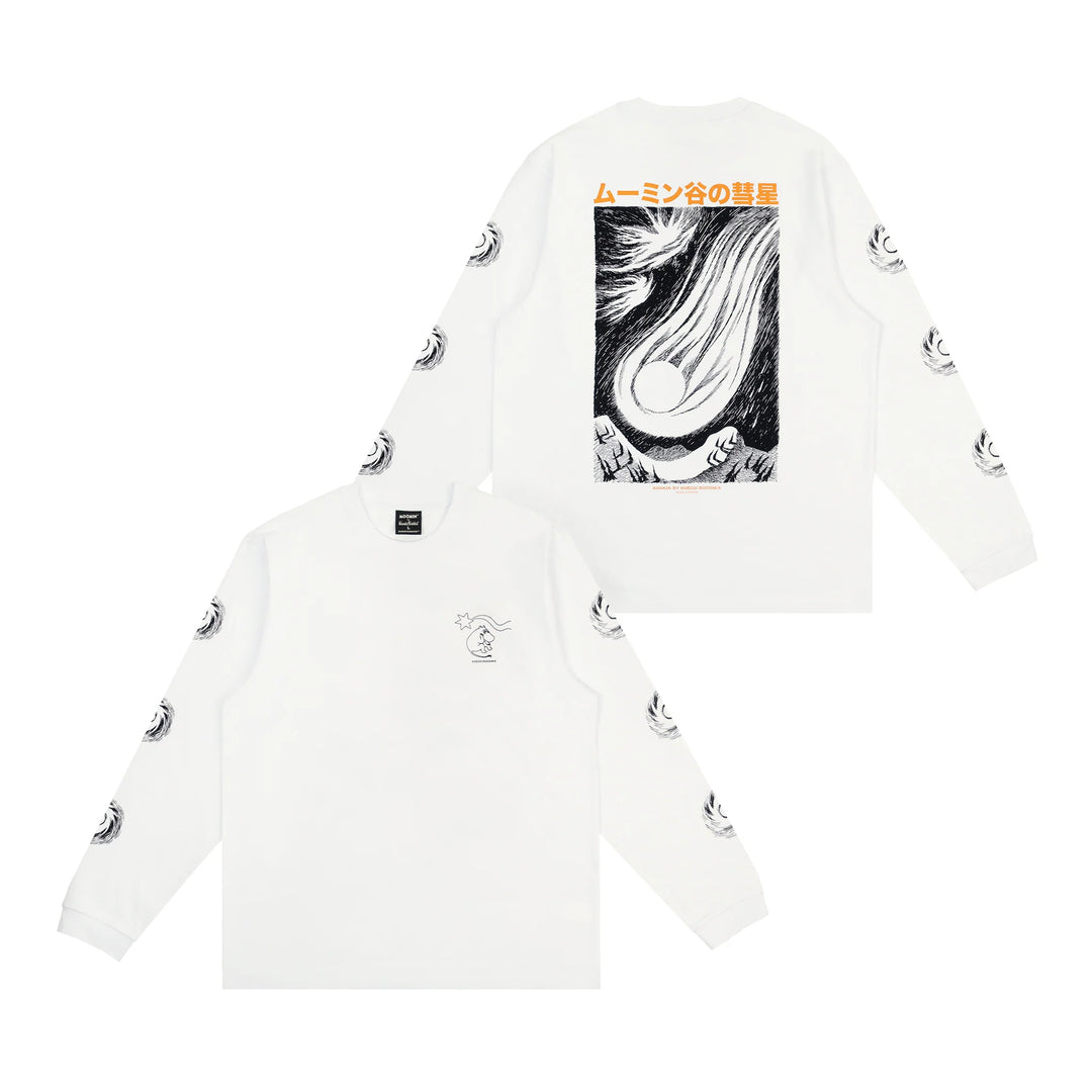Muumi Novels Premium L/S Tee white