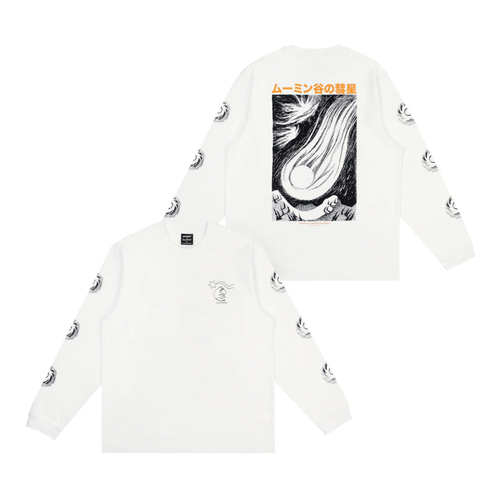 Muumi Novels Premium L/S Tee white