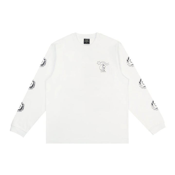 Muumi Novels Premium L/S Tee white