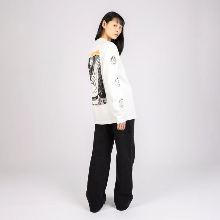 Muumi Novels Premium L/S Tee white