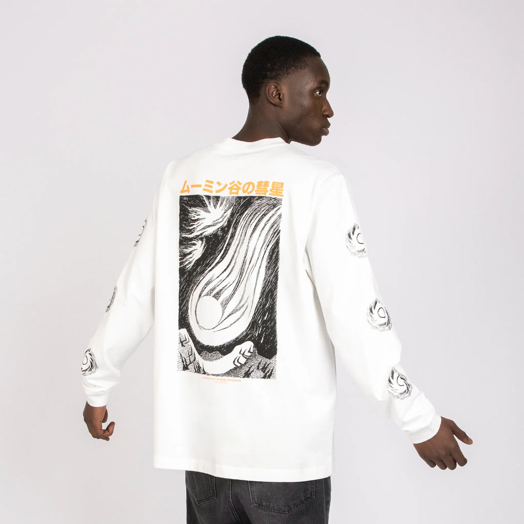 Muumi Novels Premium L/S Tee white