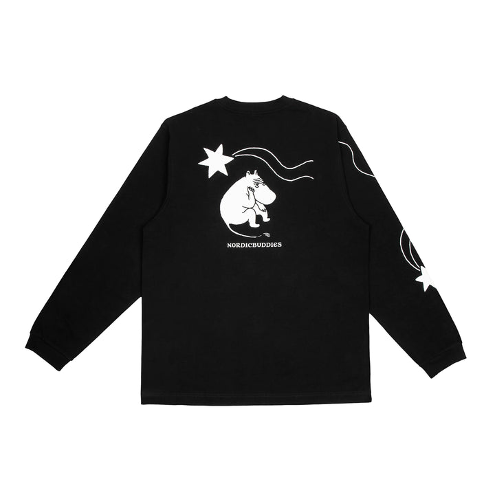 Muumi Novels Premium L/S Tee black