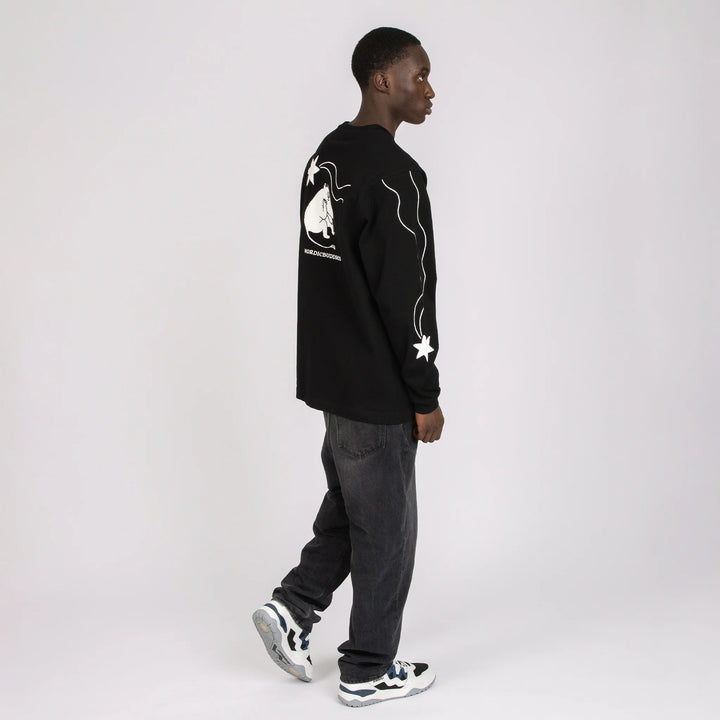 Muumi Novels Premium L/S Tee black