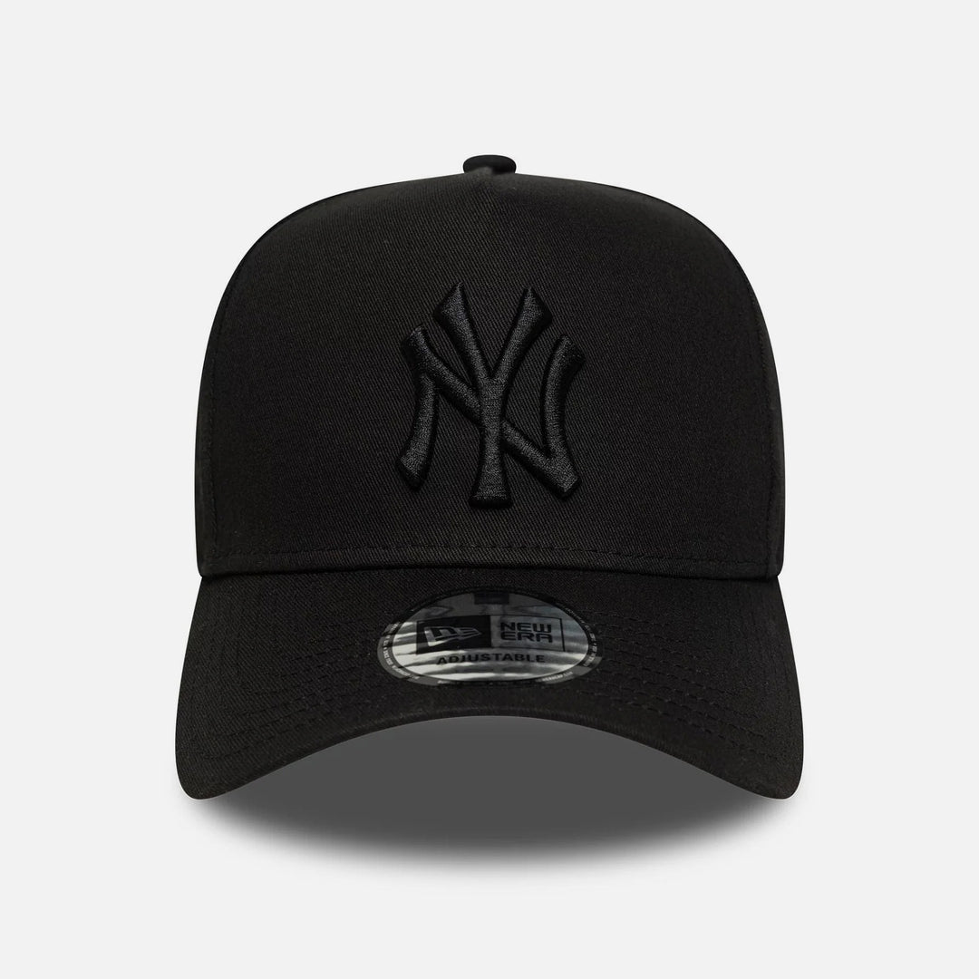 New Era MLB League Essential 9Forty E-Frame NY Yankees black on black
