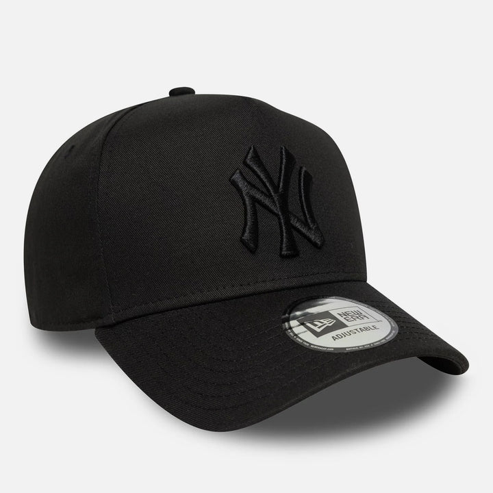 New Era MLB League Essential 9Forty E-Frame NY Yankees black on black