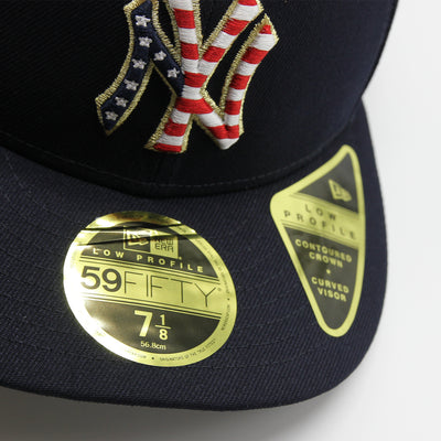 New Era Independence Day 2023 59Fifty Low Profile NY Yankees navy - Shop-Tetuan