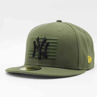 New Era Armed Forces Day 2023 59Fifty NY Yankees olive