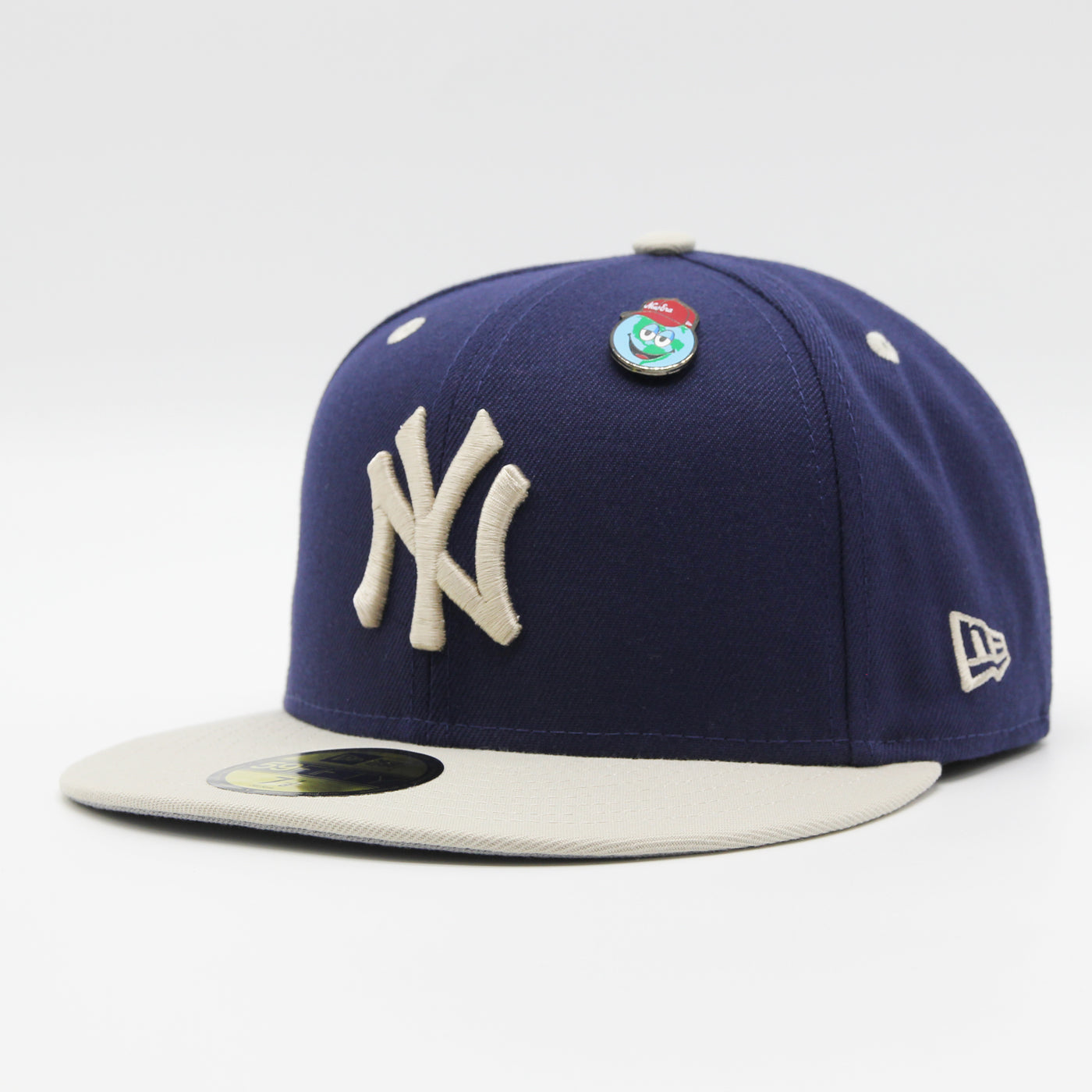 New Era MLB World Series Pin 59Fifty NY Yankees navy/cream - Shop-Tetuan