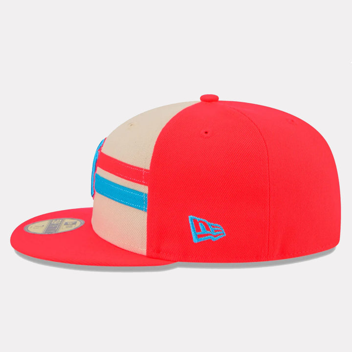 New Era 2024 All-Star Game 59Fifty NY Yankees neon red/khaki/blue - Shop-Tetuan