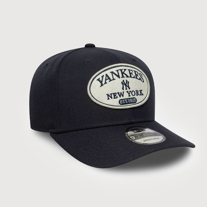 New Era MLB Patch 9Seventy Stretch-Snap Adjustable Cap NY Yankees navy - Shop-Tetuan