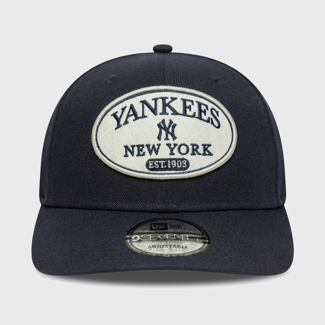 New Era MLB Patch 9Seventy Stretch-Snap Adjustable Cap NY Yankees navy - Shop-Tetuan
