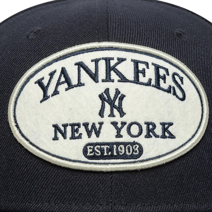 New Era MLB Patch 9Seventy Stretch-Snap Adjustable Cap NY Yankees navy - Shop-Tetuan