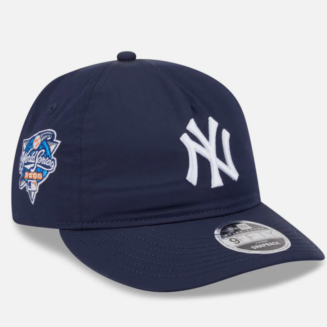 New Era Nylon Retro Crown 9FIFTY A-Frame NY Yankees navy - Shop-Tetuan