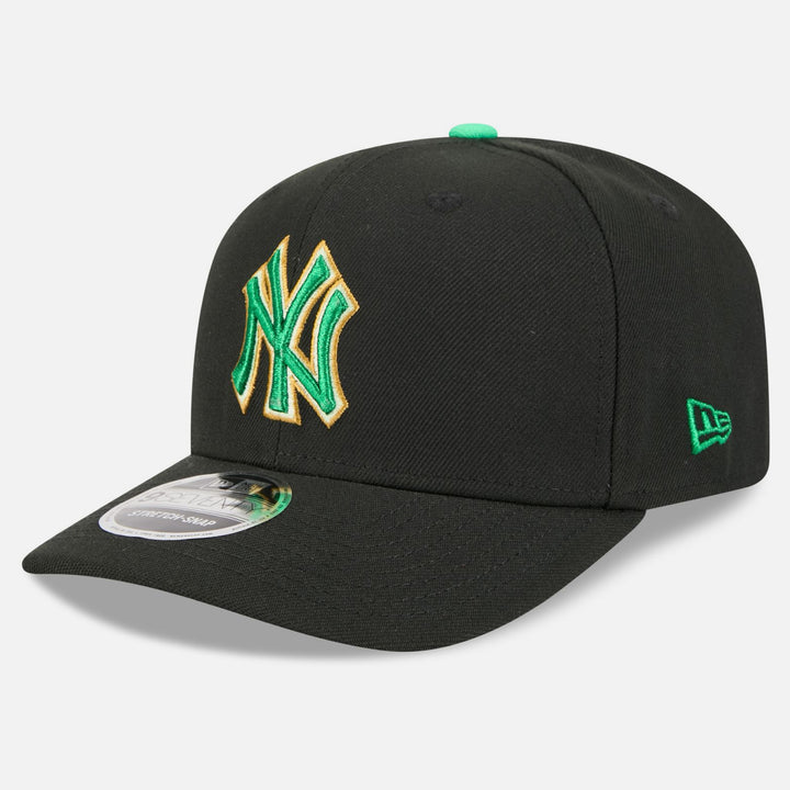 New Era St Patricks Day 2026 9Seventy Stretch-Snap NY Yankees black/kelly green - Shop-Tetuan