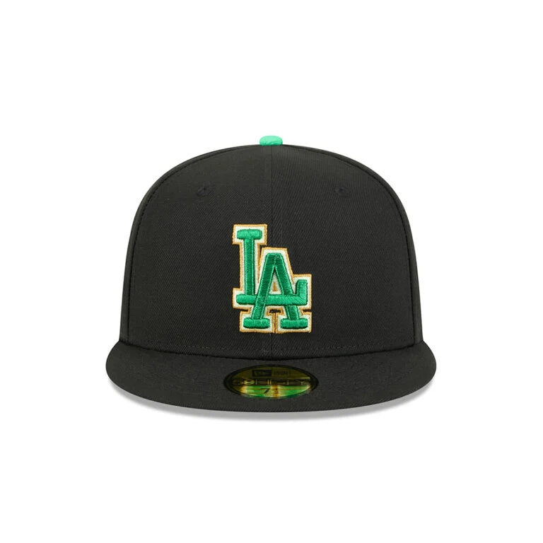New Era St Patricks Day 2026 59Fifty LA Dodgers black/kelly green - Shop-Tetuan