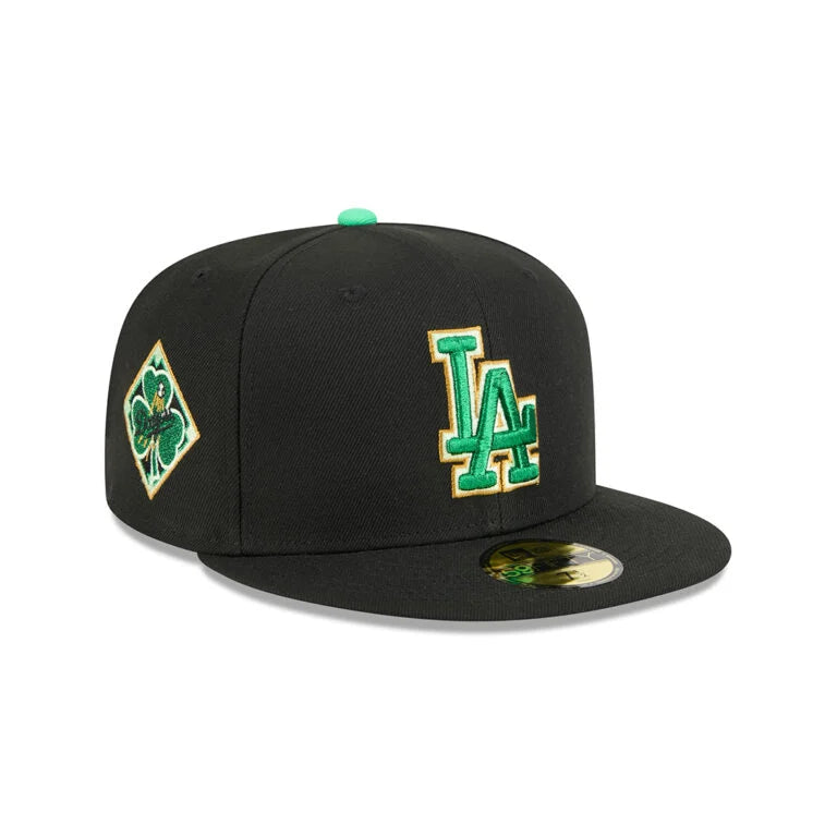 New Era St Patricks Day 2026 59Fifty LA Dodgers black/kelly green - Shop-Tetuan
