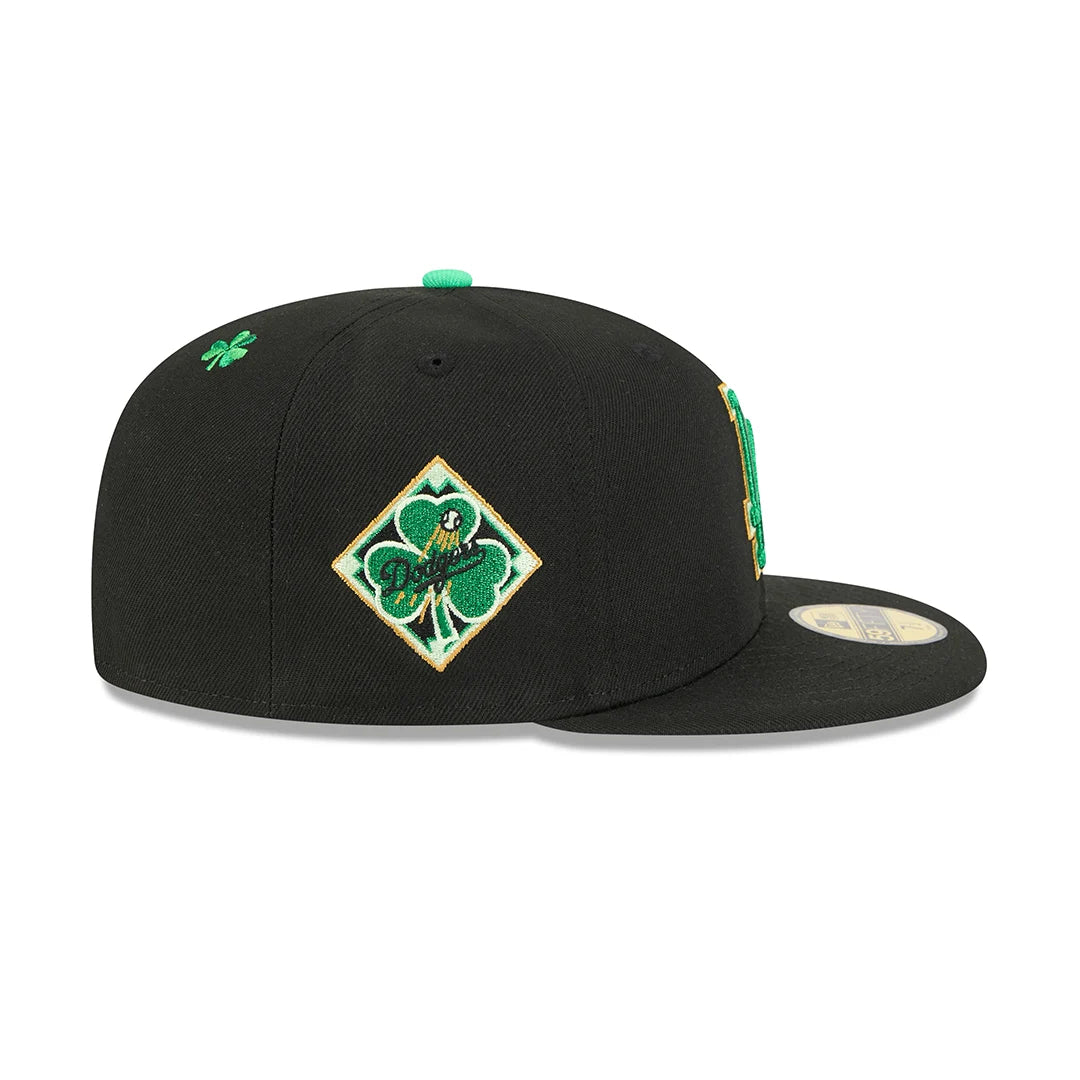 New Era St Patricks Day 2026 59Fifty LA Dodgers black/kelly green - Shop-Tetuan