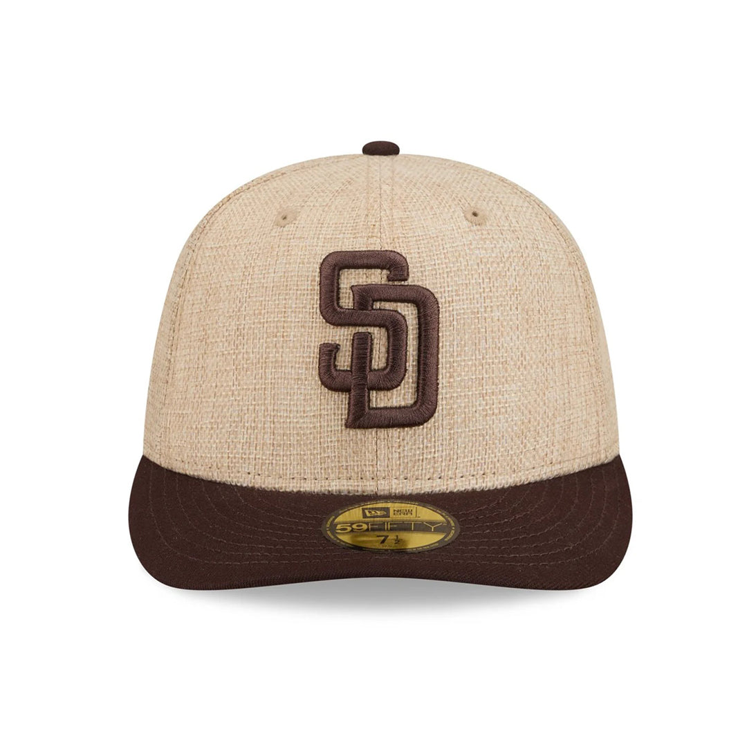 New Era Twine 59Fifty SD Paders tan brown