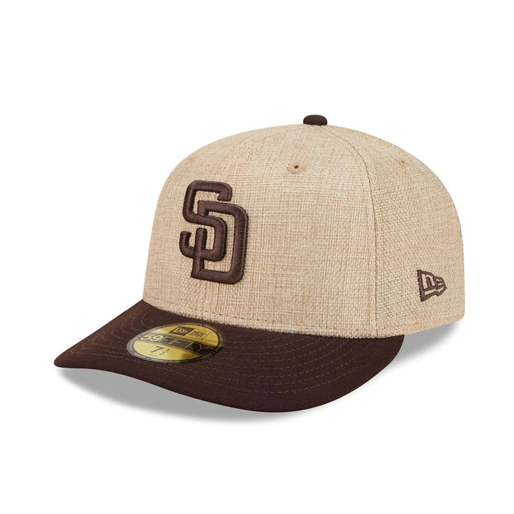New Era Twine 59Fifty SD Paders tan brown