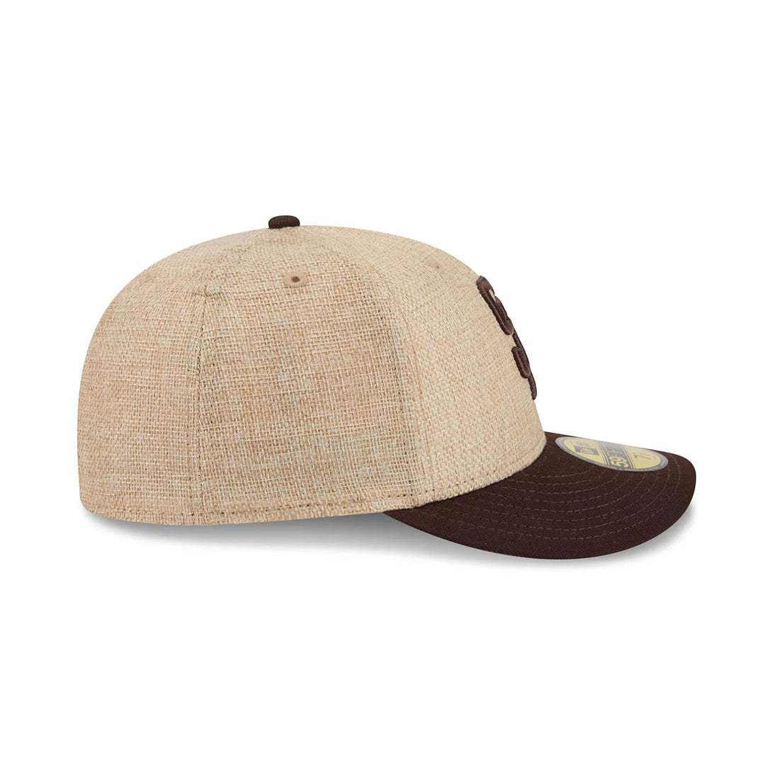 New Era Twine 59Fifty SD Paders tan brown