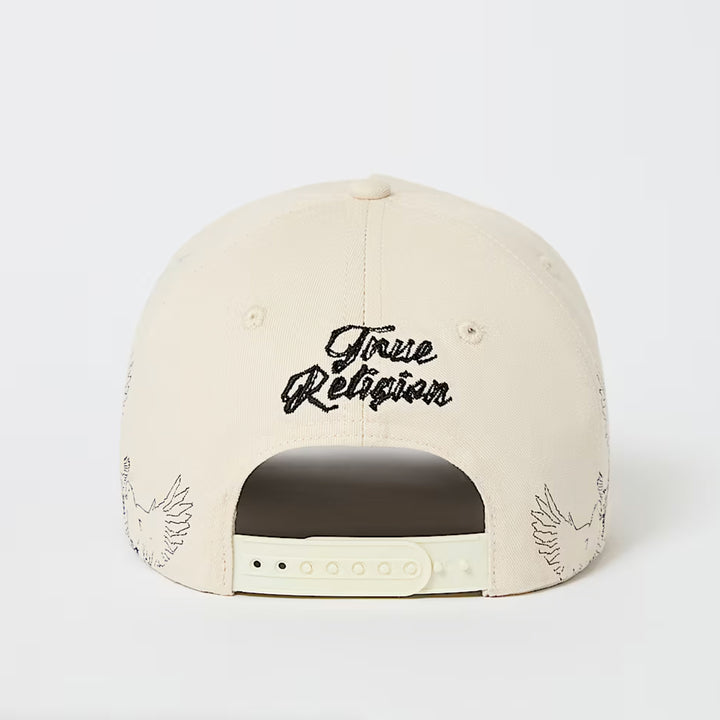 True Religion Old English TR Cap white/Camo - Shop-Tetuan