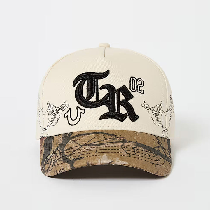 True Religion Old English TR Cap white/Camo - Shop-Tetuan