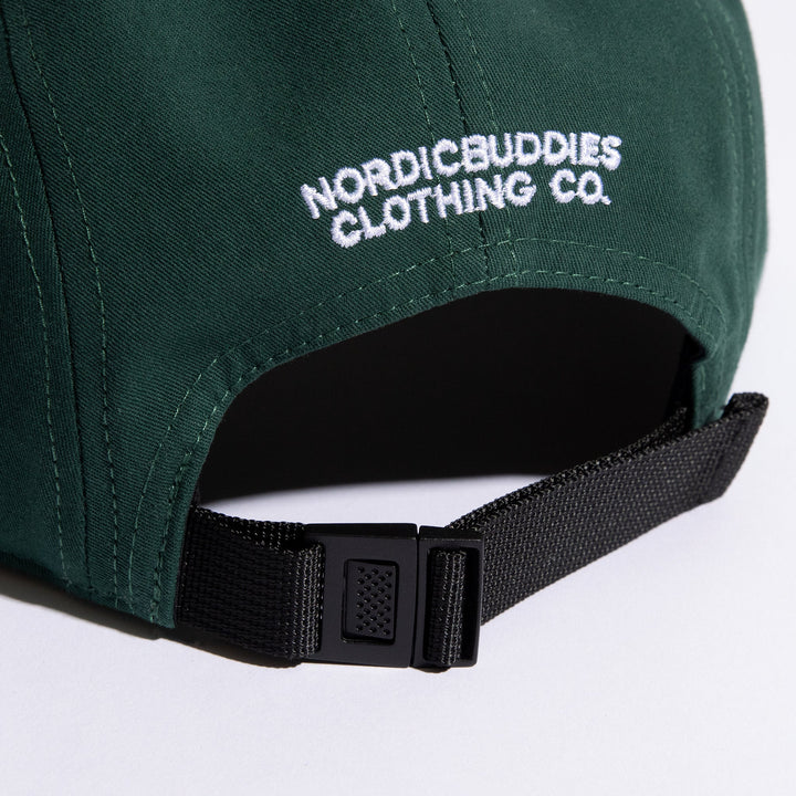 Pippi Longstocking Peppi ja Bang five panel green