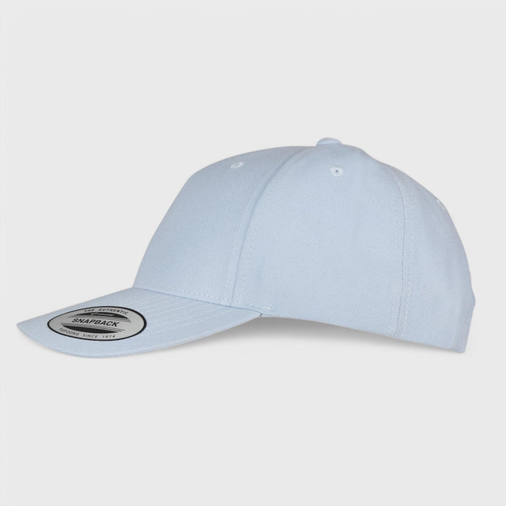 The Classics Yupoong 5-panel Premium Curve snapback ballad blue - Shop-Tetuan