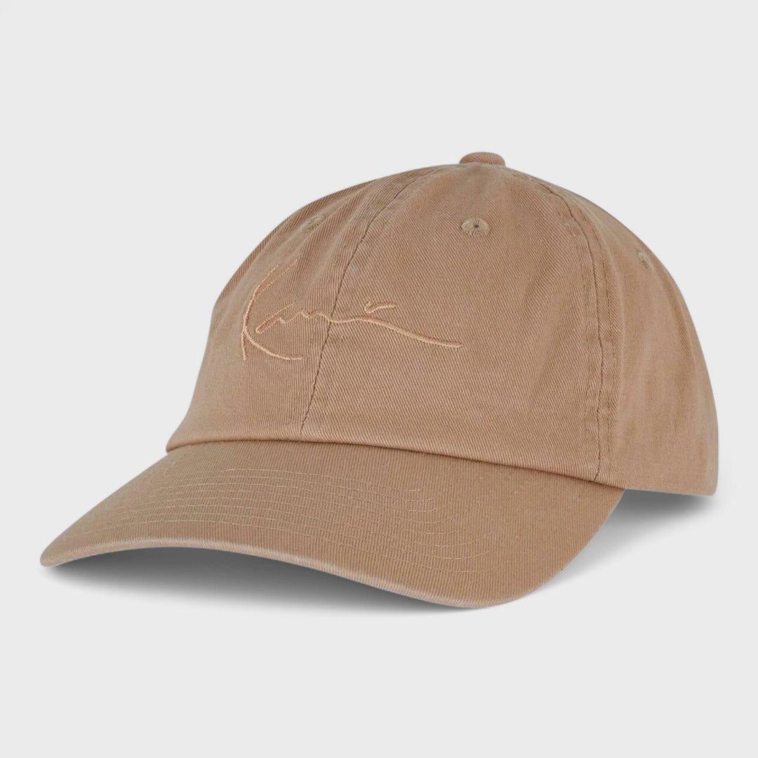 Karl Kani Signature Cap washed light beige - Shop-Tetuan