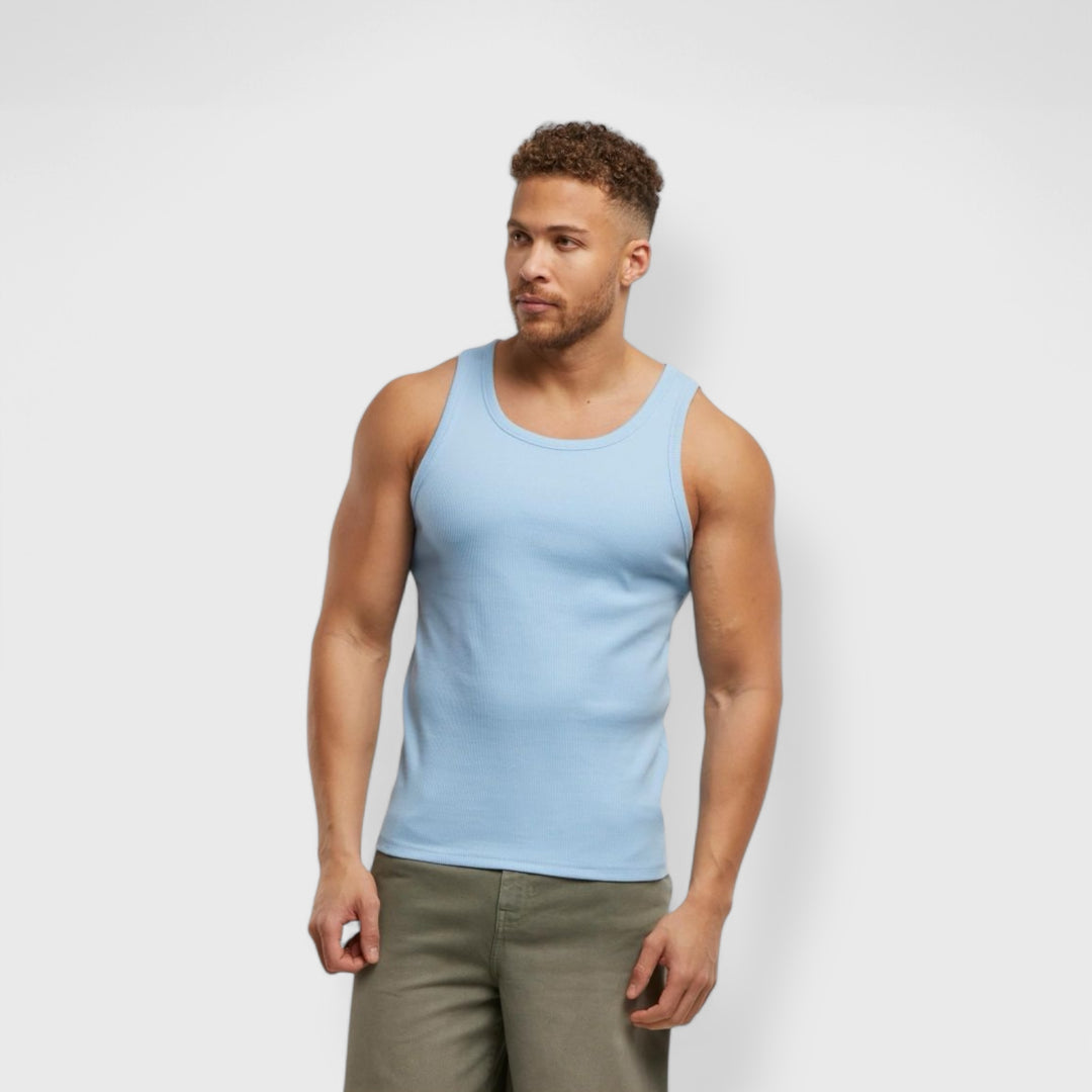 DEF Tank Top airy blue - Shop-Tetuan