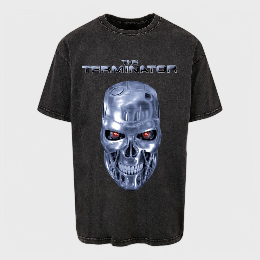 Merchcode Terminator I´ll Be Back Oversize Tee black - Shop-Tetuan