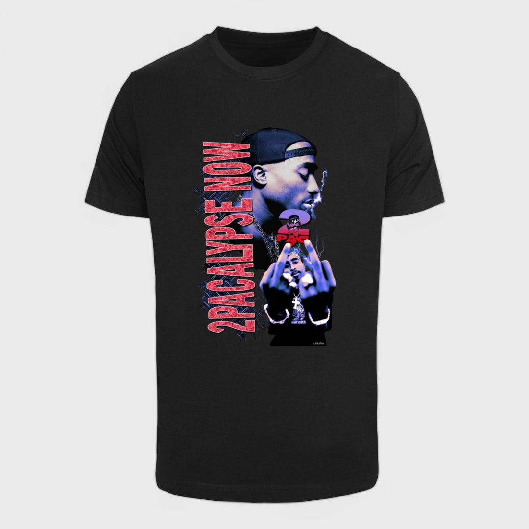 Merchcode 2pac 2Pacalypse Now Retro Tee black - Shop-Tetuan