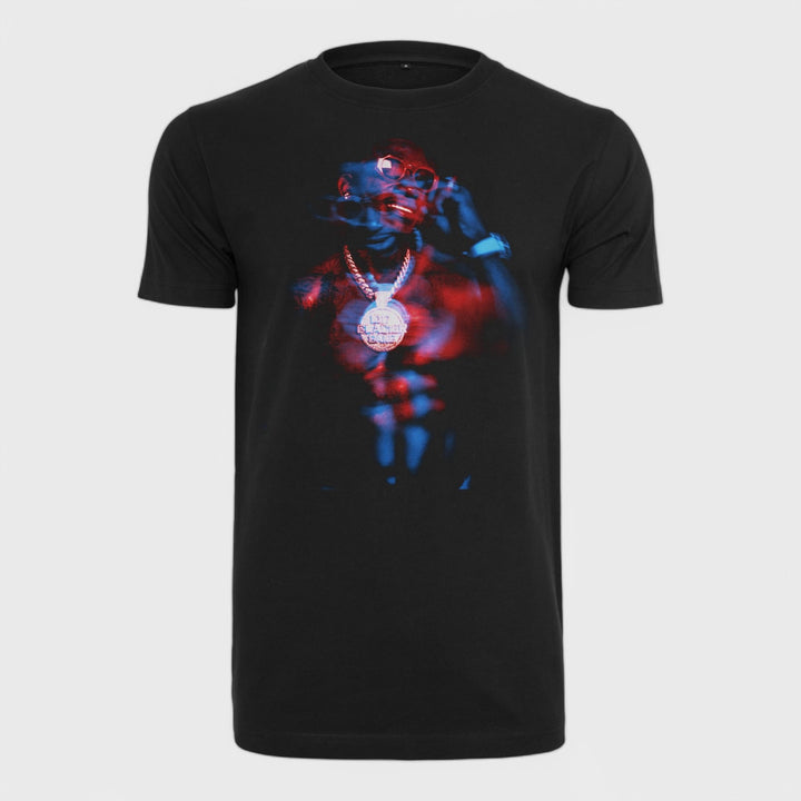 Mister Gucci Mane Red Blue tee black - Shop-Tetuan