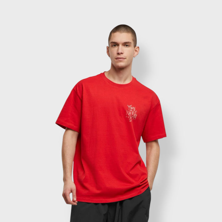 Mister Not Like Us Oversize Tee cityred - Shop-Tetuan