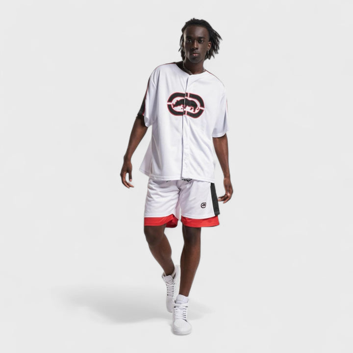 Ecko Unltd. Shorts BBALL white/red