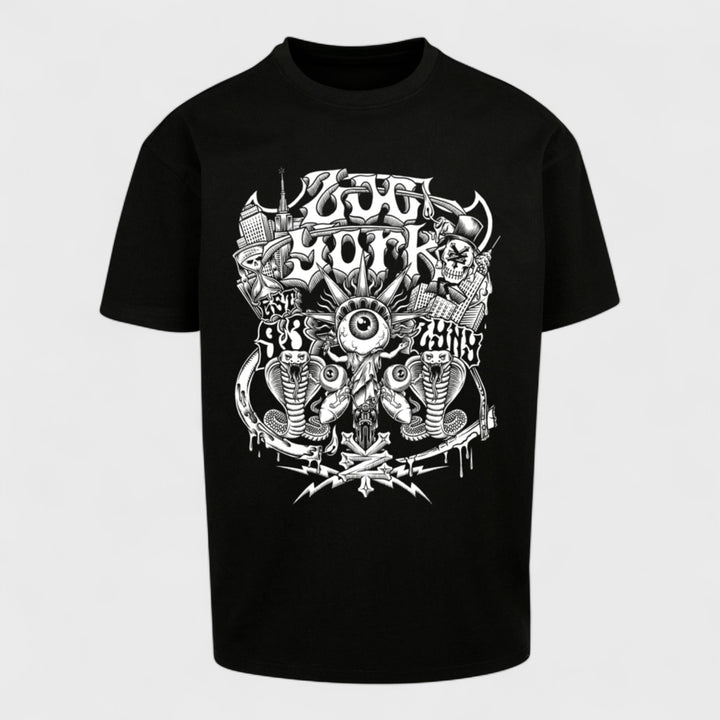 Zoo York The Vision Heavy Oversize Tee black - Shop-Tetuan